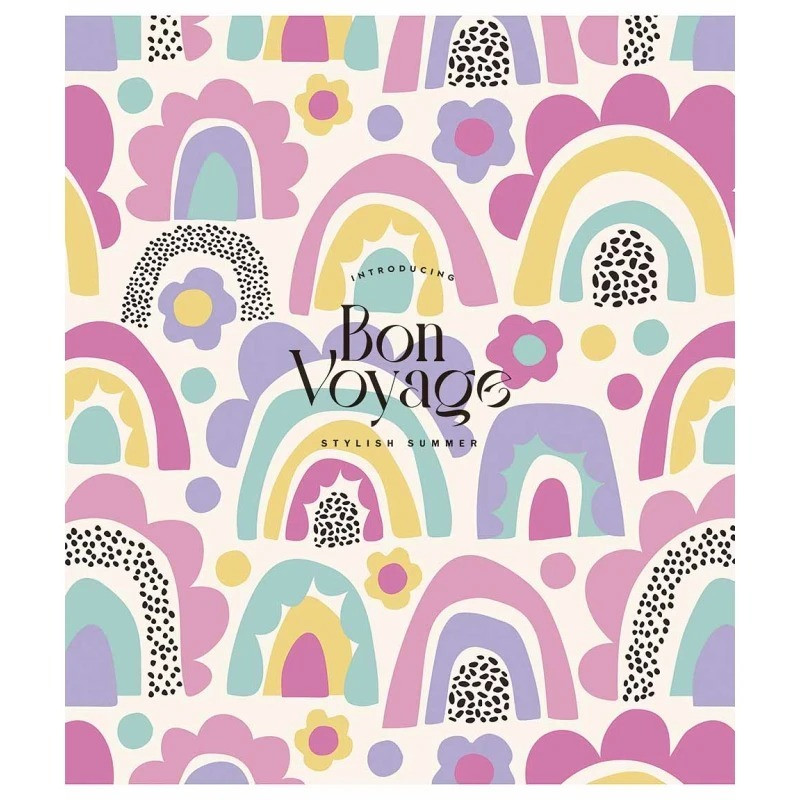 Зошит учнівський "Bon Voyage" 012-3206K-4 в клітинку, 12 аркушів