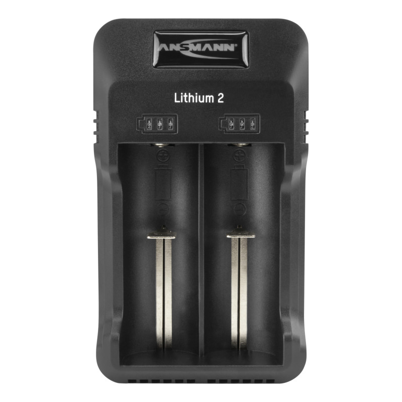 Зарядний пристрій Ansmann Lithium 2 для 1-2 Li-Ion акумуляторів (3,6 В/3,7 В) або 1-2 NiMH акумуляторів (1,2 В) AA/AAA