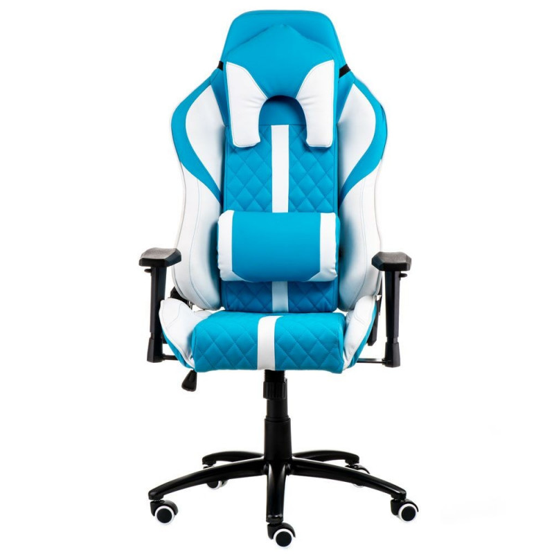 Крісло офісне Special4You ExtremeRace black/red/white with footrest