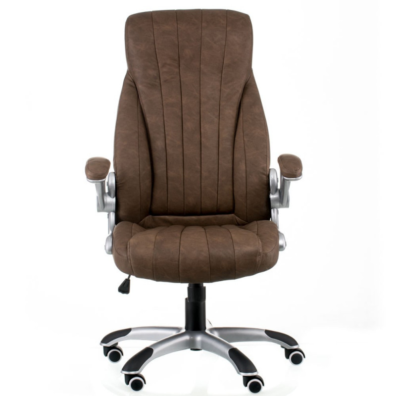 Крісло офісне Special4You Solano 3 office artleather white