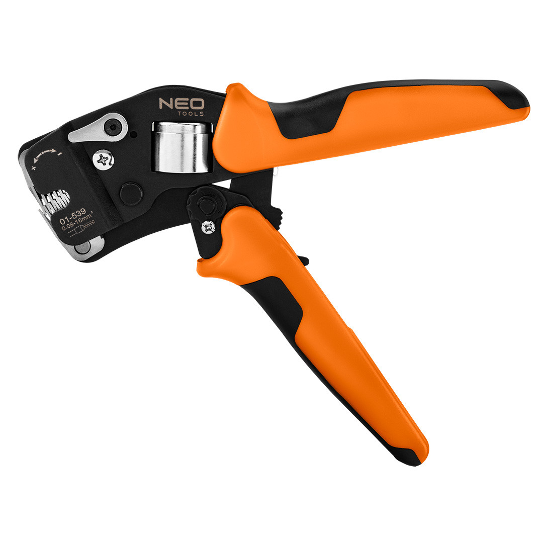 Обтискні кліщі CRV 230мм, саморегульовані 0,08 -16 мм2, AWG 26-5 NEO Tools