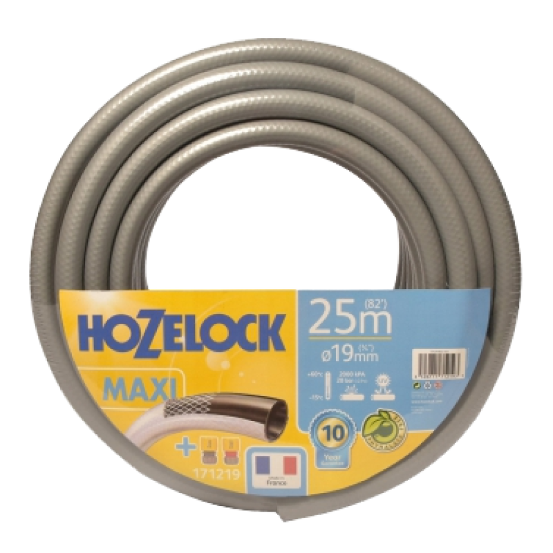 Шланг HoZelock 171219 TRICOFLEX MAXI 19 мм 25 м + коннектори в комплекті