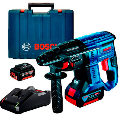 Перфоратор акумуляторний Bosch GBH 180-Li в кейсі, 2 акб GBA 18V 4.0Ah и з/п GAL 18V-40