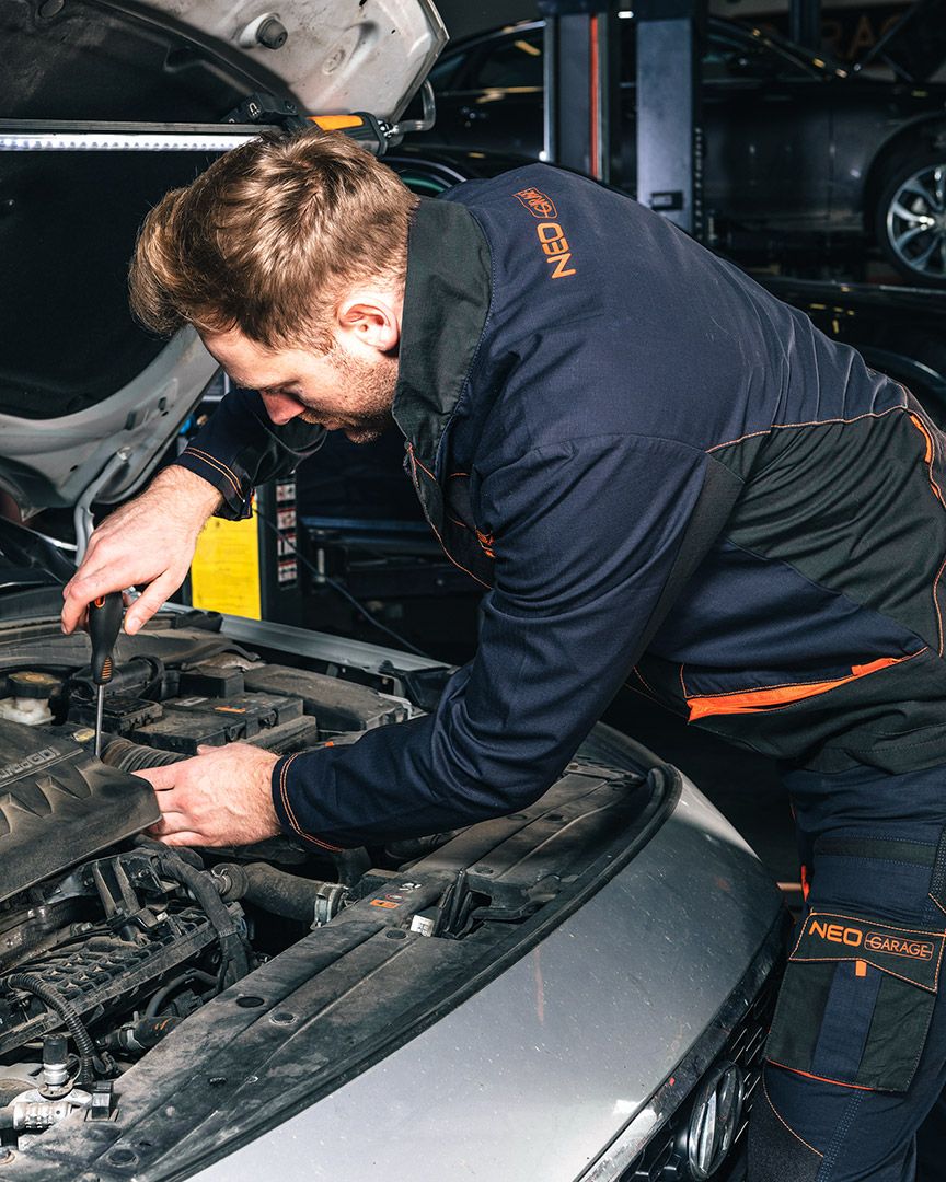 Робочий світшот Neo Garage, 100% бавовна, ріпстоп, розмір M NEO TOOLS