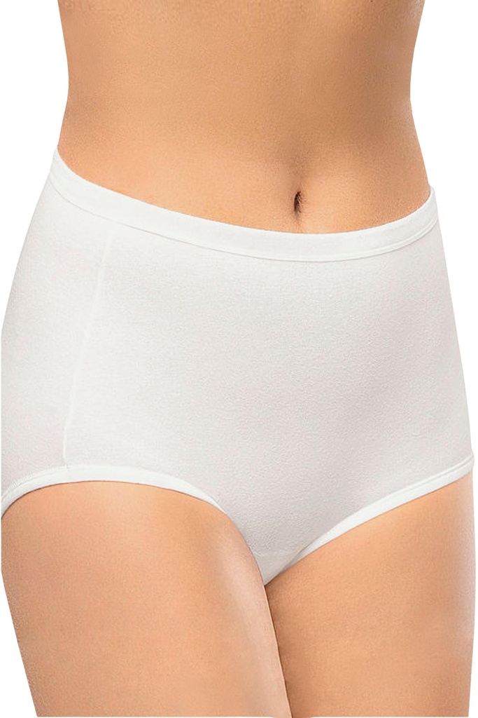 Набір високіх трусиків Nur Die 3 шт Maxi р. 48-50 (XL) Білі (822200)