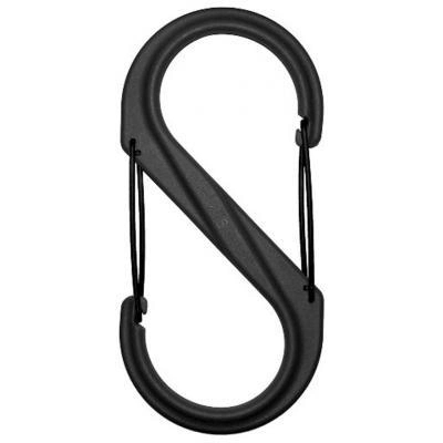 Карабін туристичний Nite ize Plastic Carb S Biner Size 8 NI677 All Black
