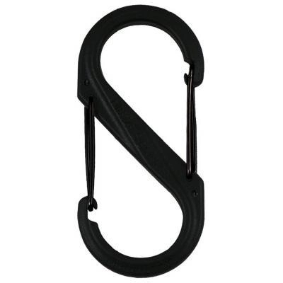 Карабін туристичний Nite ize Plastic Carb S Biner Size 6 NI676 All Black