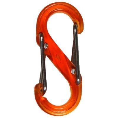 Карабін туристичний Nite ize Plastic Carb S Biner Size 4 NI674 Orange