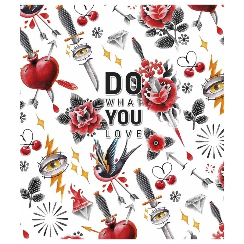Зошит загальний "Do what you love" 048-3311K-1 в клітку, 48 аркушів