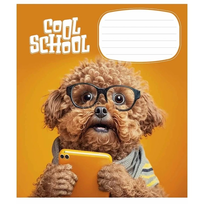 Зошит учнівський "Cool School" 024-3307L-5 у лінію, 24 аркушів