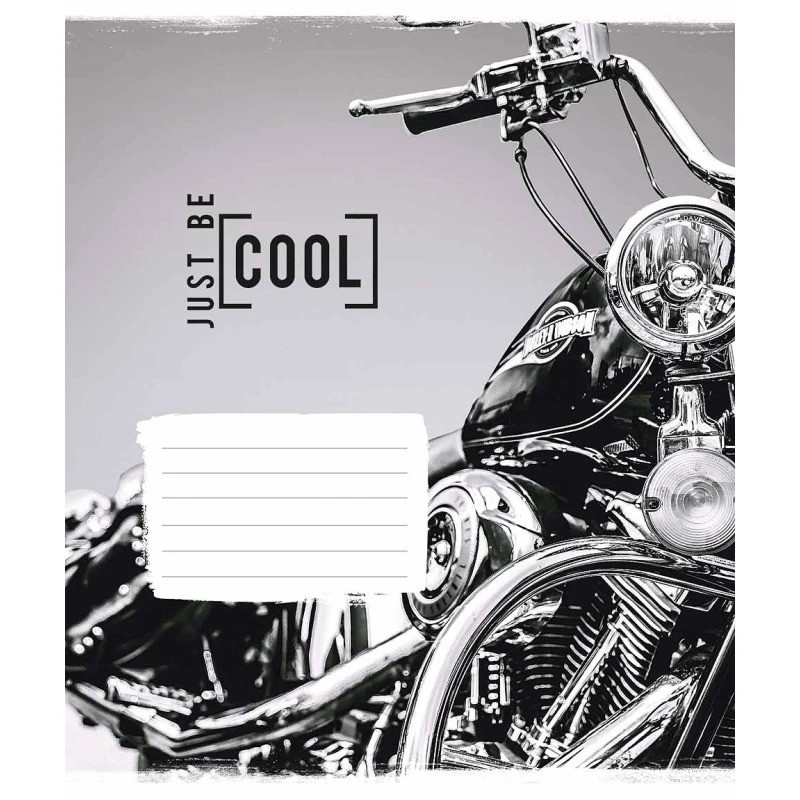 Зошит учнівський "Just be cool" 024-3383K-2 в клітку, 24 аркушів