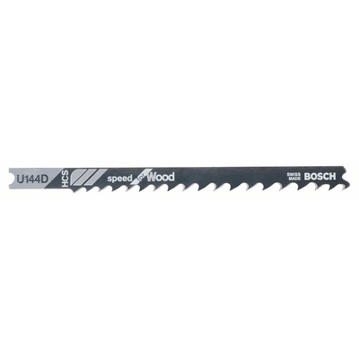 Пильні полотна для лобзика Bosch U 144 D Speed for Wood (2608630568) 3 шт
