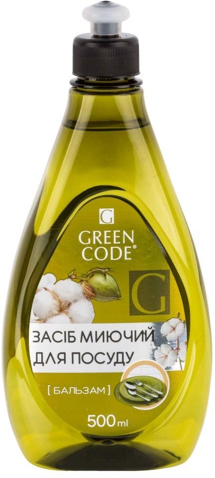 Миючий засіб для посуду Бальзам Green Code 500 мл