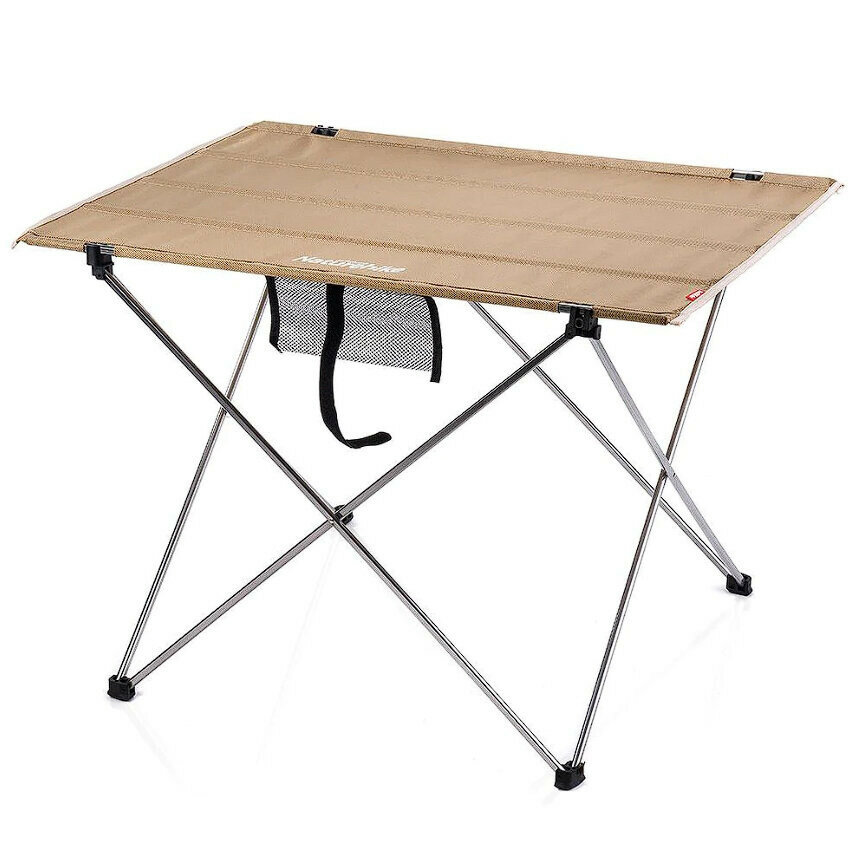 Cтіл розкладний Naturehike NH20JJ020,1680D Oxford / алюміній, Розмір L, чорний