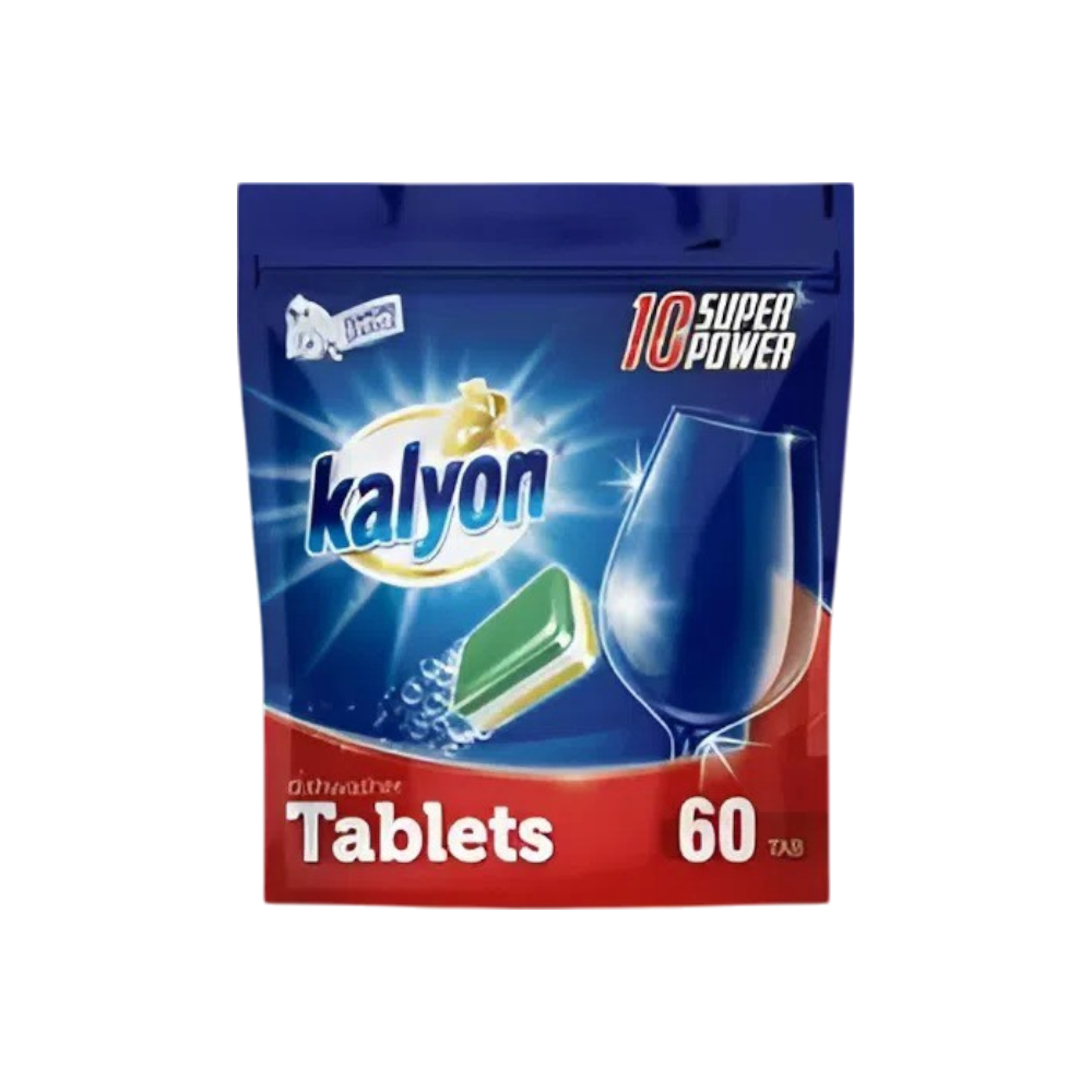Капсули для посудомийних машин Kalyon Dishwasher Tablets 60шт (MM00.1052-Т)