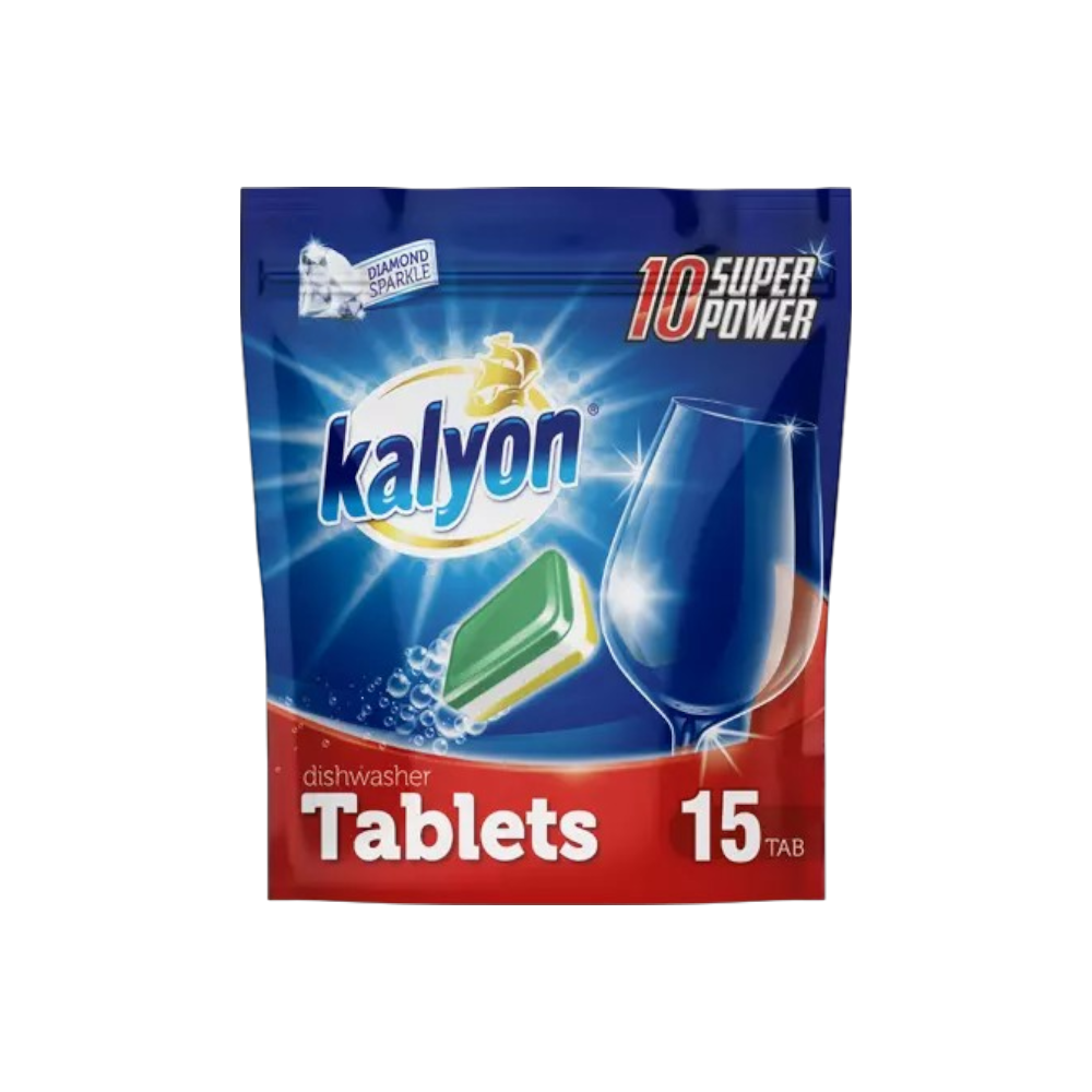 Капсули для посудомийних машин Kalyon Dishwasher Tablets 15шт (MM00.1050-Т)