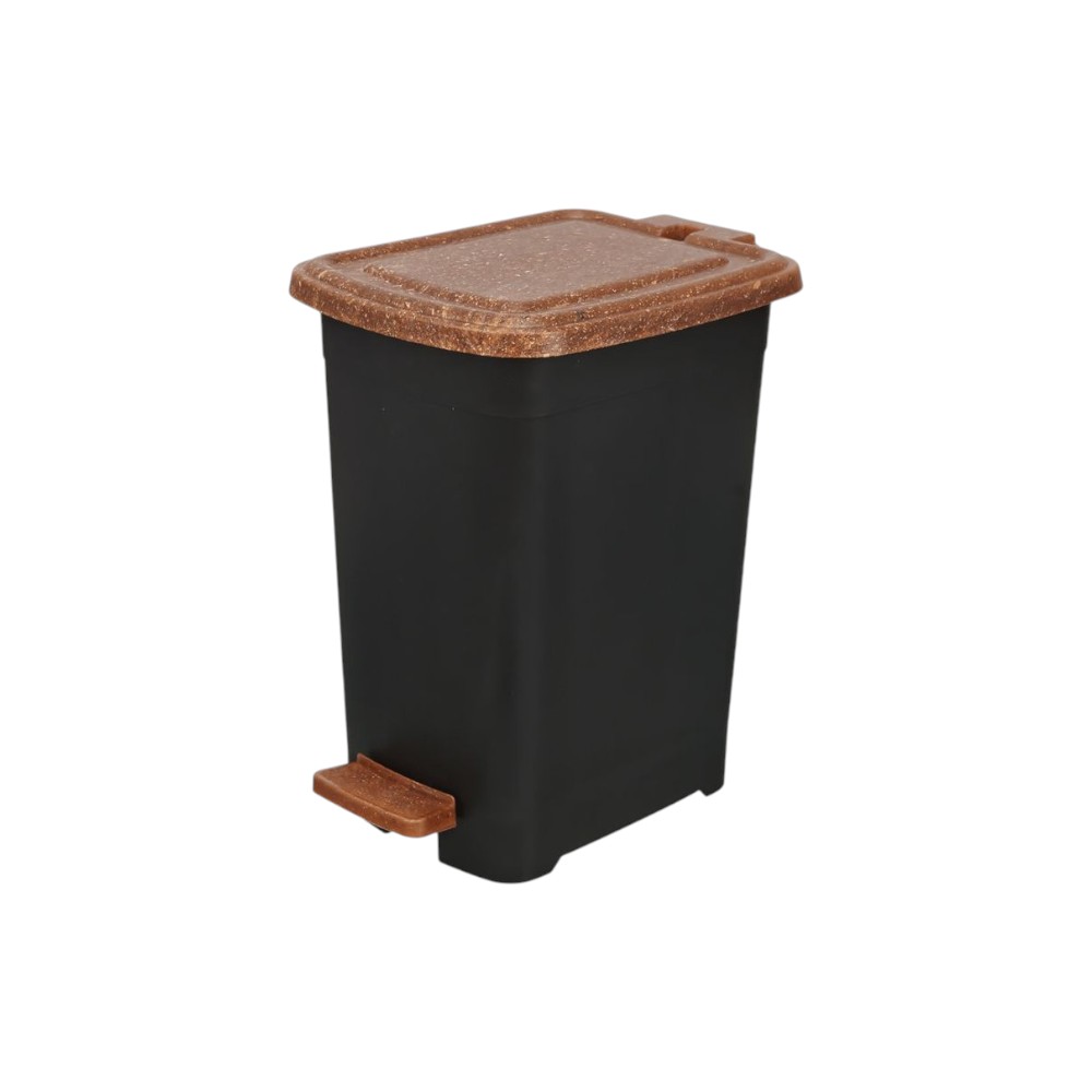 Контейнер для сміття з педаллю 8л Elif Plastik Wood (UW344)