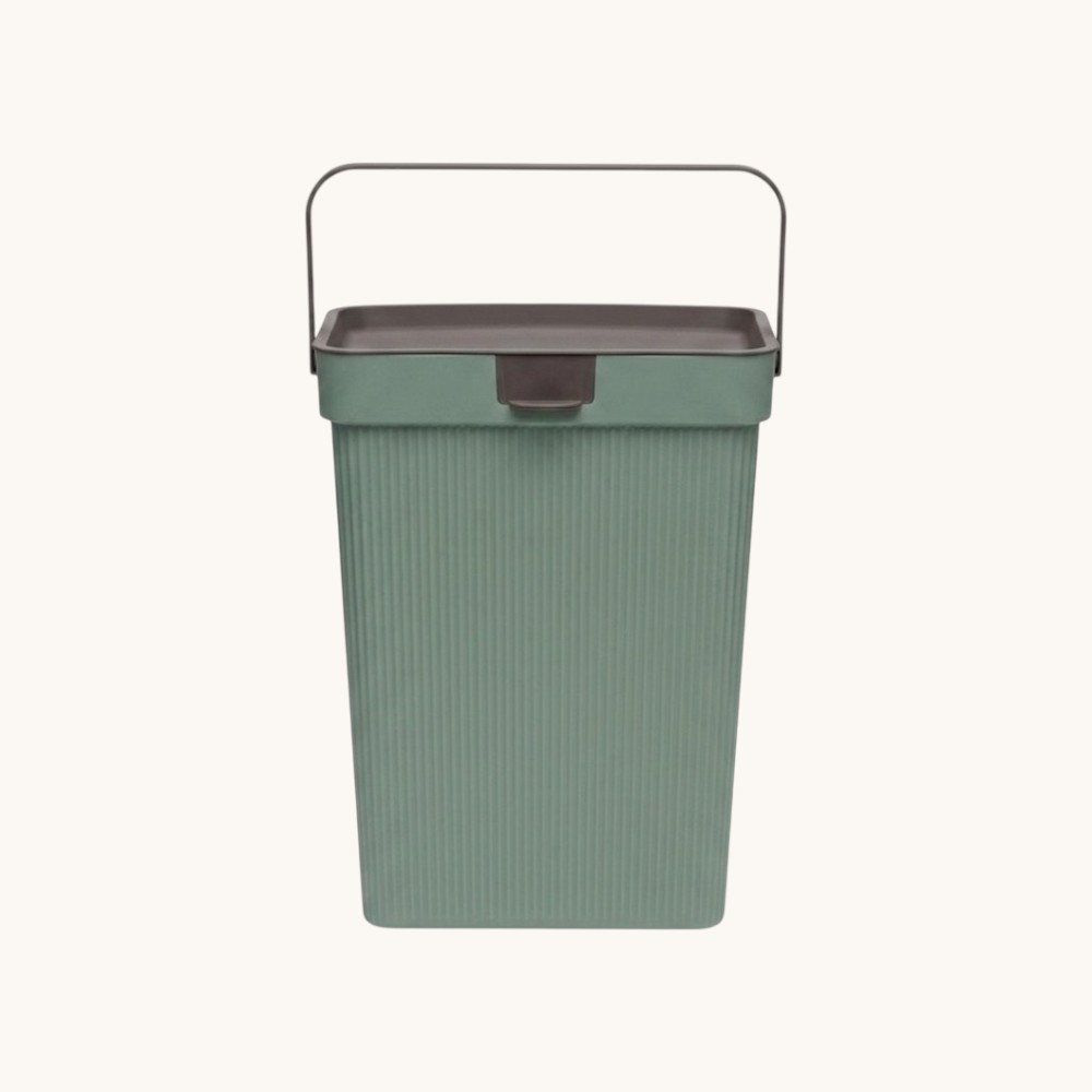 Кошик для зберігання з кришкою та ручкою 10л Lova Plastik Shell (LV-382)